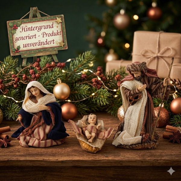 Krippenfiguren Heilige Familie K113-01